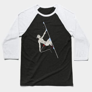 Mummy Lead Climbing Baseball T-Shirt